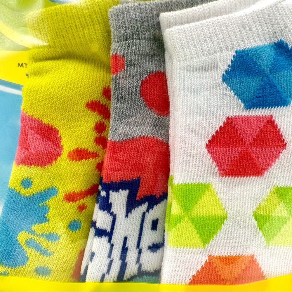 Fruit Gushers No Show Socks 3 Pairs Womens Novelty Gift - Picture 6 of 8